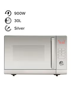 Countertop Microwave, Oven With, Grill 30 eL 900 W MZ30PGSS-B5 Silv