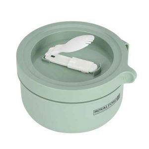 Royalford Lunch Box For Adults - Stainless Steel - Multicolor - 850 ML