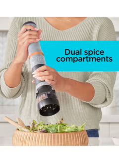 Spice Grinder, Attachment for Kitchen, Wand BPA Free Plastic, BCKM101SPFF-XJ,