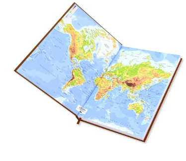 FIS Diary 2024 (Arabic/English) Brown, A4 - FSDI42AEN24BR