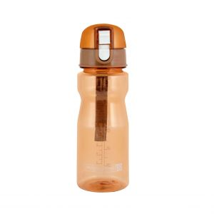 Royalford Water Bottle - Plastic - Orange - 550 ml