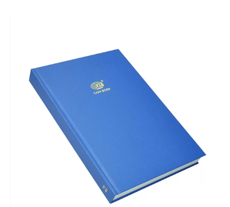 FIS Cash Book, Azure Laid Ledger Paper, FS (210 x 330 mm) Size, 4 Quire - FSACCTC4Q82