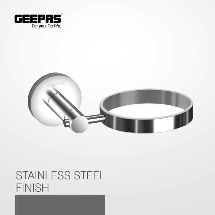 Toilet Brush Holder Set With Stainless Steel Finish, Easy To Install Stylish Wall Mounted Toilet Brush Holder With Shiny Look