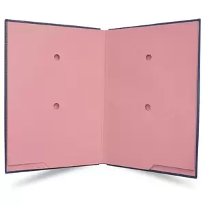 FIS Signature Book, Vinyl Material Cover, 18 Sheets, Brown Color, 240 x 340 mm - FSCL18