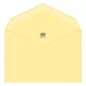 FIS Executive Envelope, Glued, Cream Colors, Pack of 50 Pcs. 145 x 200 mm, 100 GSM - FSEE1025GBCR50