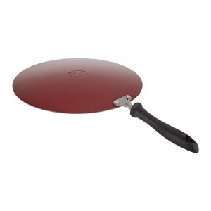 Prestige Concave frying pan (Tawa) 30 cm - Cast Iron - Black