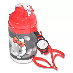 Hello Kitty Kiss Pop Up Water Bottle 600ml - TGWZ3DS-122