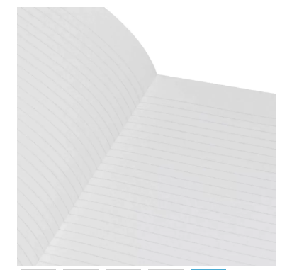 LIGHT Pack of 5 Design Hard Cover Note Book 100 Sheets. Size 10X8 Inches (25.4 X 20.32 cm) - LINB1081001302