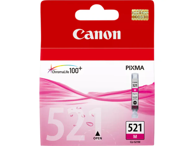 Canon CLI-521 Magenta Original Ink Cartridge (CLI-521M)