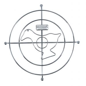 Royalford Hot Pan Pot Stand - Stainless Steel - Silver