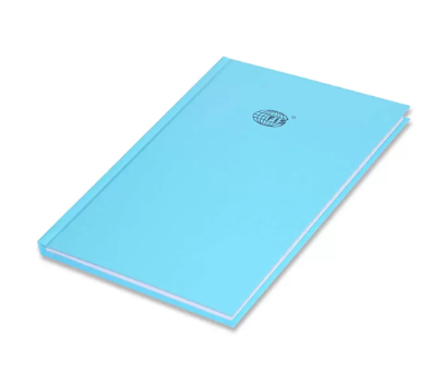FIS5-Piece FIS Neon Hard Cover Notebook Single Line A5, 100-Sheets, Turquoise - FSNBA5N220