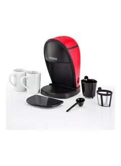 Coffee Maker Machine With Water Tank 250.0 ml 450.0 W DCM48-B5 Red/Black