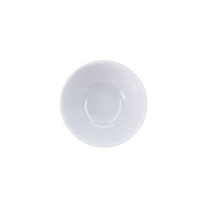 Royalford 35" Lily Designed Melamine Rice Bowl - Melamine - White