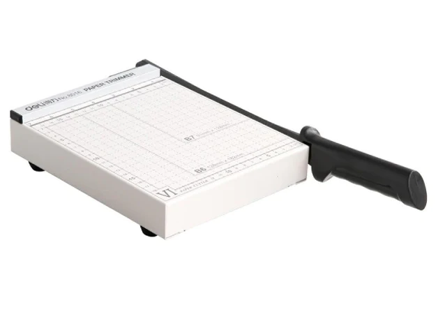 DELI 8016 A5 Size Paper Cutter with Steel Base (200mmX180mm), 8inchesx7inches