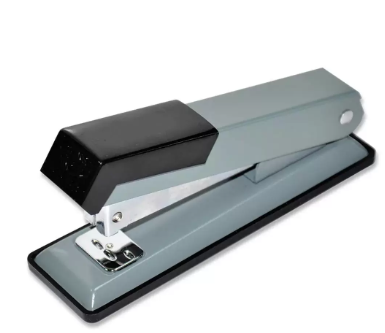 FIS Medium Stapler, (L)130 X (W)40 X (H)60 mm Size, Metal Body, Grey Colour - FSSF58-GREY