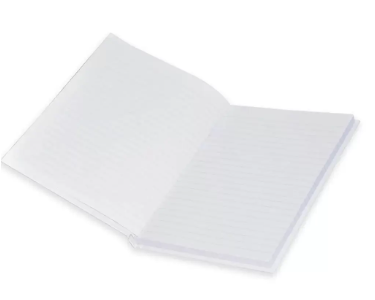 5-Piece FIS Hard Cover Notebook Single Line A5, 100-Sheets - FSNBA51907