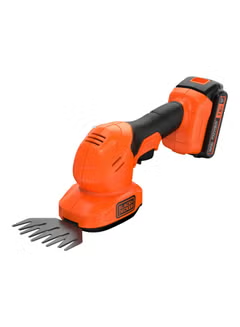 Cordless Shear Shrubber, With 2Ah Battery And 1A Charger, 18V BCSS18D1-GB, Orange/Black