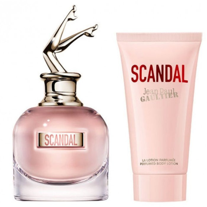 JEAN PAUL GAULTIER SCANDAL (W) SET EDP 80ML + BL 75ML (TIN BOX)