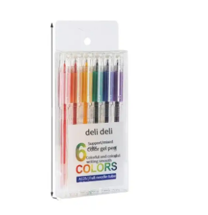 Deli A130 gel pen 0.5 full needle fountain pen