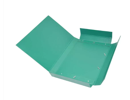 FIS PP Document Bag With Elastic Band, Green Color, F/S (210 x 330 mm) Size - FSBD1207GR