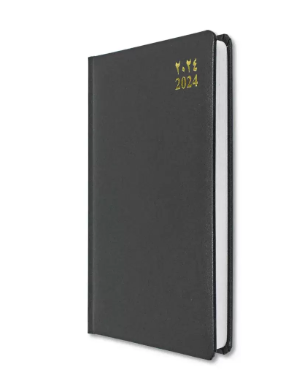 FIS Diary 2024 (Arabic/English) Black, A5 - FSDI23AE24BK