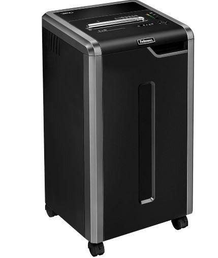 Fellowes Powershred 325Ci Commercial Cross Cut Shredder, Black