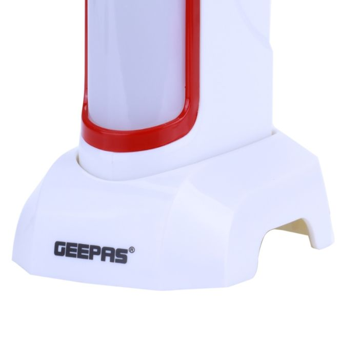 Geepas GE5563 Rechargeable LED Lantern - Emergency Lantern With Light Dimmer Function | 15 Hours Working | Suitable For Power Outages | 2 Years Warranty