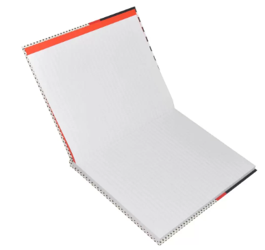 LIGHT Pack of 5 Hard Cover Notebook Single Line,10X8 Inches (25.4 X 20.32 cm),100 Sheets - LINB1081709