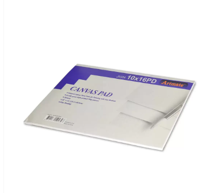 18-Sheets Artmate Canvas Pad 10X16 Inch - JIGN10X16PD