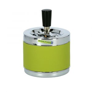 Royalford Ash Tray - Stainless Steel - Green - RF5237