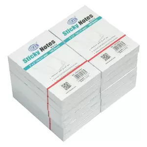 FIS Sticky Note, Colour White, Size 3 x 2 Inch, 100 Sheets, Quantity per Pack 12 - FSPO32WH