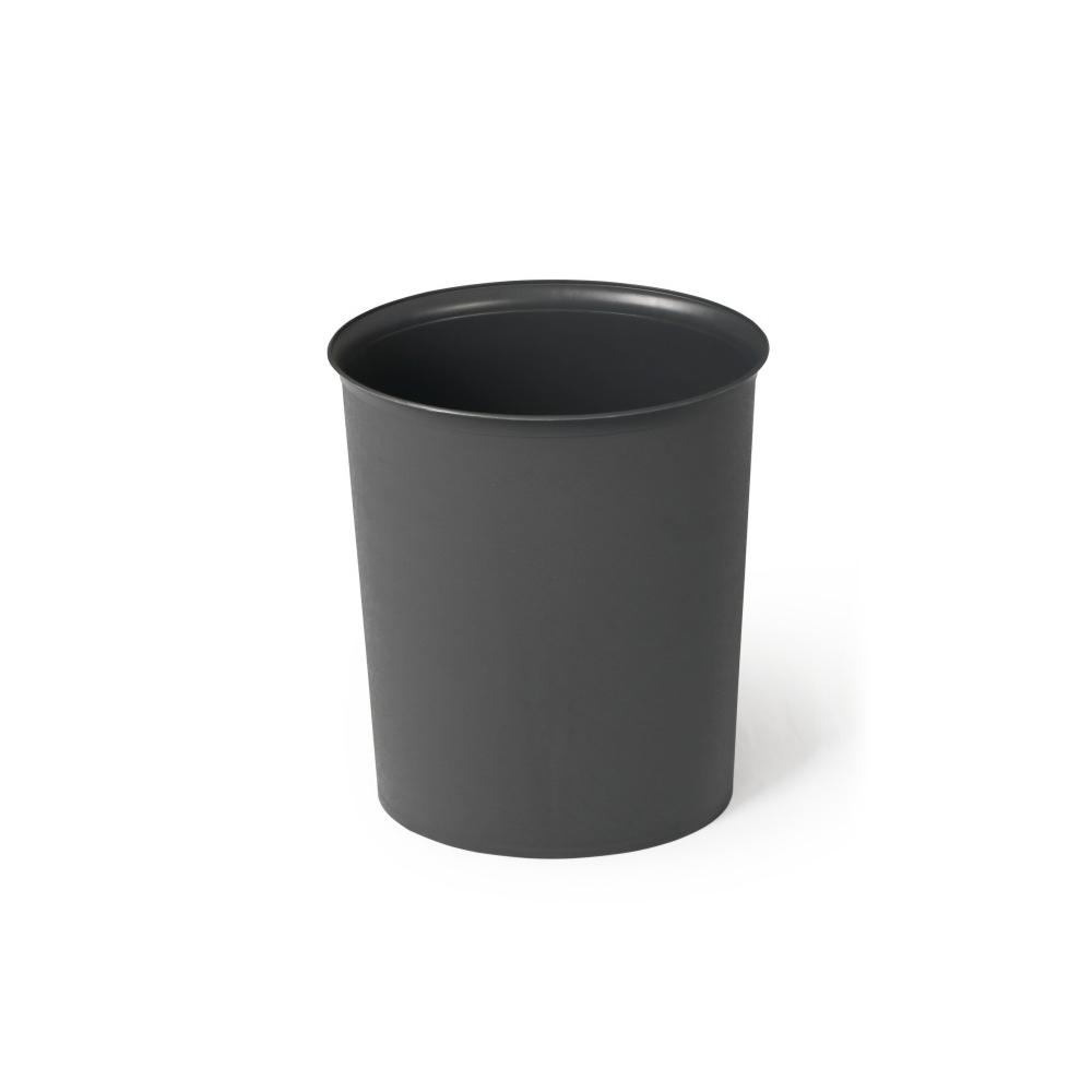 Plastic Fireproof Oval Bin 8 Liters | GRAY