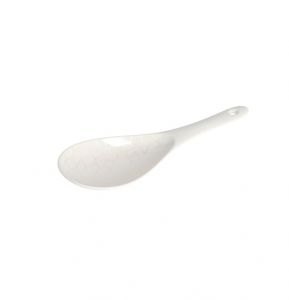 Royalford Melamine Ware Rice Spoon - Melamine - White - RF5368