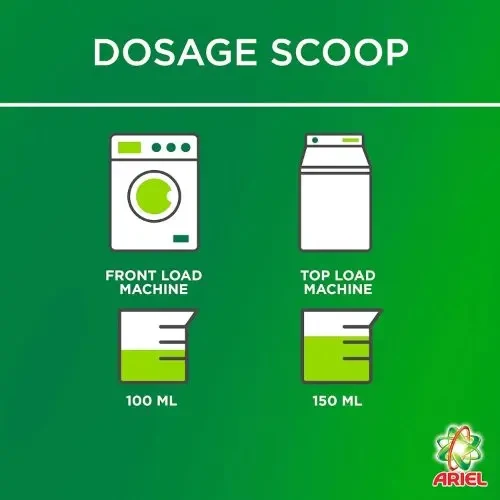 Ariel Automatic Power Gel Laundry Detergent Clean & Fresh Scent 2.8 Lt