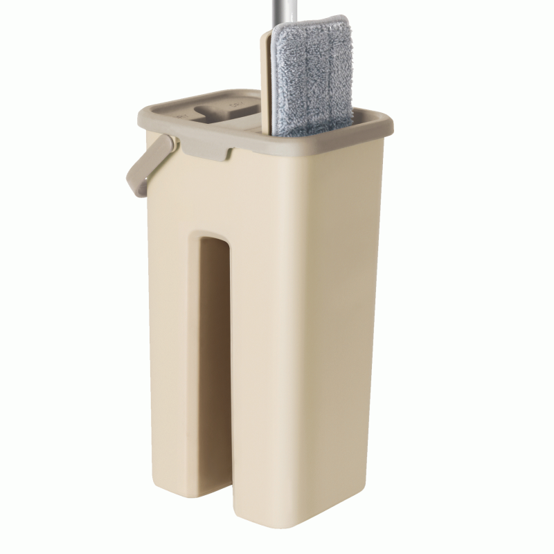 AKC | Flat Floor Mop and Bucket Set| 2 LTR