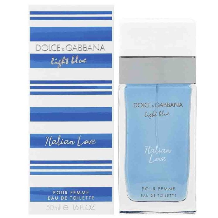 DOLCE & GABBANA LIGHT BLUE ITALIAN LOVE (W) EDT 50ML