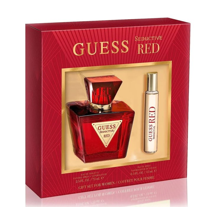 GUESS SEDUCTIVE RED (W) SET EDT 75ML + EDT 15ML