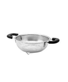 Royalford Strainer Basket - Stainless Steel - Silver - 20 cm