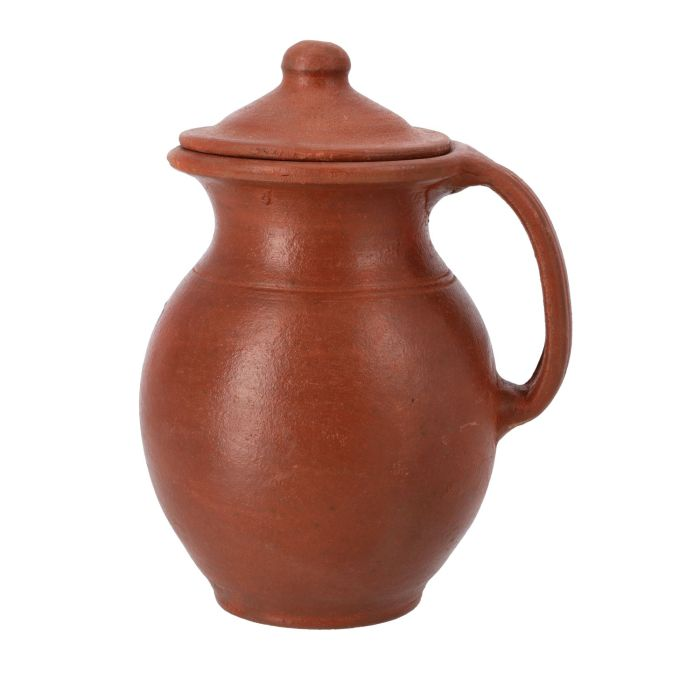 1.5L Jug, Handmade Clay Serveware, RF10593 | 100% Natural Clay | Non-Toxic, Eco-Friendly | Clay Jug For Water Or Drinks | Used For Serving Water