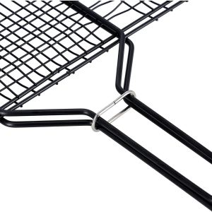 Royalford Barbeque Grill Chromium Plated Iron With Handle - Iron - Silver - RF10385