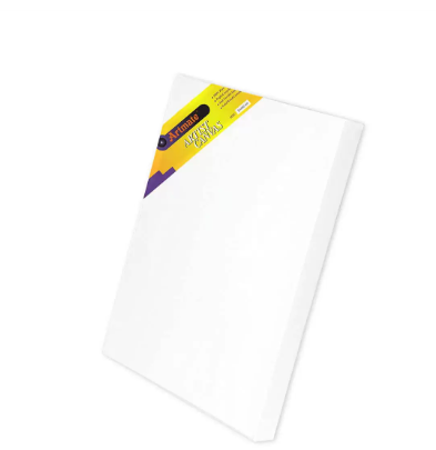 Artmate Stretched Canvases Back Stapled (320 GSM), 24X30cm Size - JIGNE11-2430