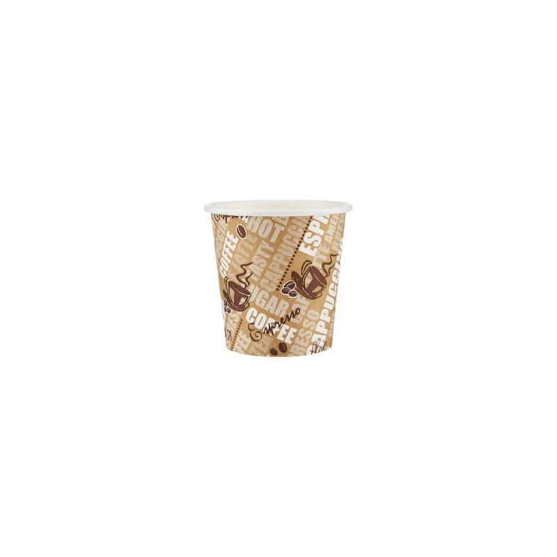 Heavy Duty Printed Single Wall Paper Cups