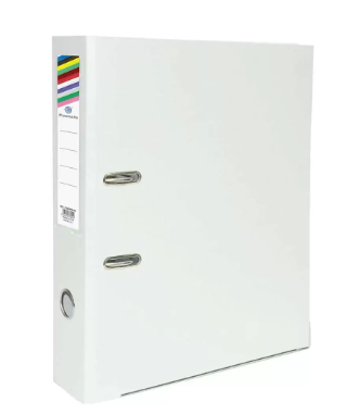 Pack of 24 Pieces Fixed Mechanism Lock Box File Folder White