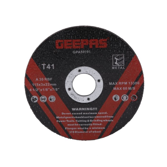 Profess Metal Cutting Disc 115MM1X200 - Fits All 4.5" Angle Grinders