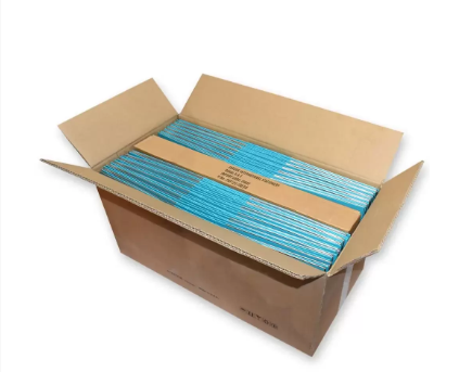 Pack of 50 Pieces Pieces PP Lever Arch Box File Blue