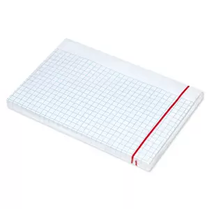 FIS Sticky Note Pad, 4X6 inches, Pack of 6, 5Mm Ruled Pastel White -FSPO4X6R5MPWH