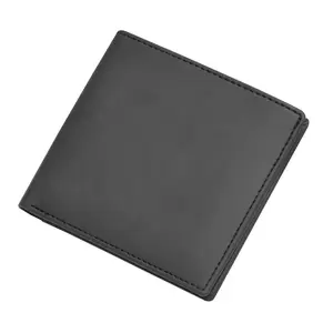 FIS Wallet Italian PU 10x10.5cm, Black - FSPQWALLETPUBK
