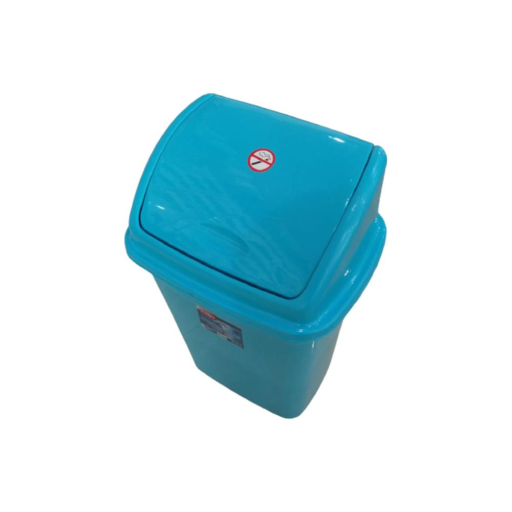 AKC Plastic Garbage Bin | 26LTR | LIGHT BLUE