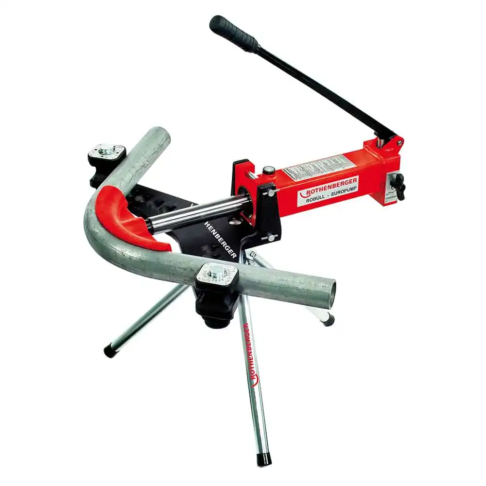 ROBULL Type E - Manual Hydraulic Pipe Bender 3/8-2 In. (Open Frame)