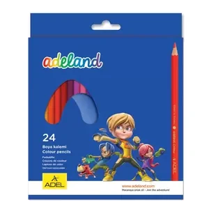 Adel Color Pencils Long, Pack of 24 Colors - ALCK2112365100
